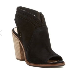 Vince Camuto Koral Perforated Open-toe Bootie